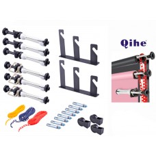 Qihe 3 Roller Wall Mounting Manual Background Support System