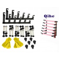 Qihe 6 Roller Wall Mounting Manual Background Support System