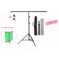 T-Shape Backdrop Stand 1.5x2m Heavy Duty